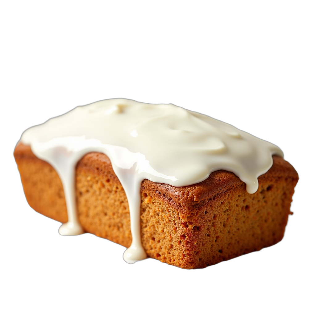 Iced poundcake loaf